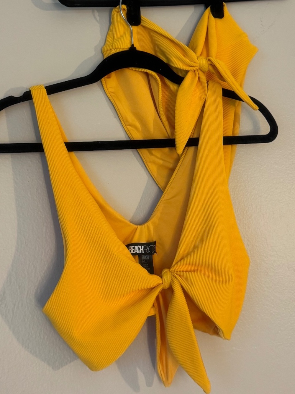 Beach Riot Yellow Emma Rib Bikini